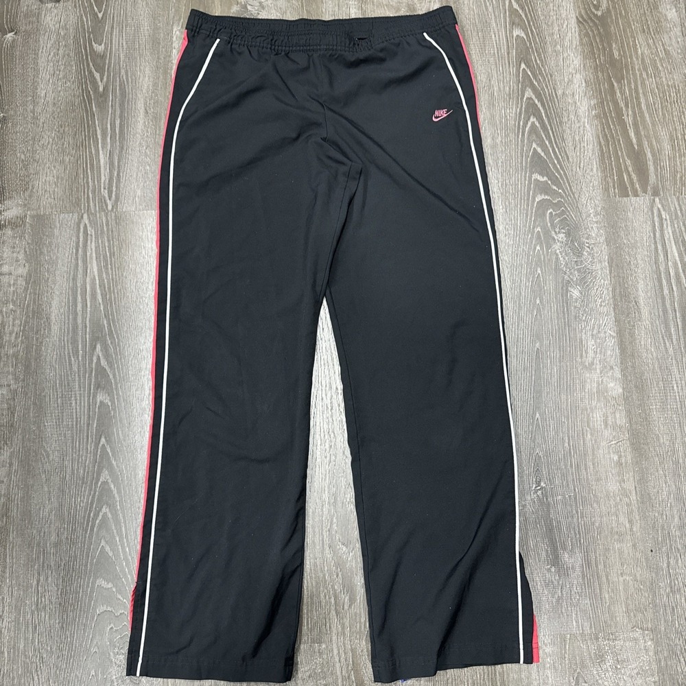 Vintage Nike Pants Womens M Track Baggy Leg 90s Y2K 34x28.5